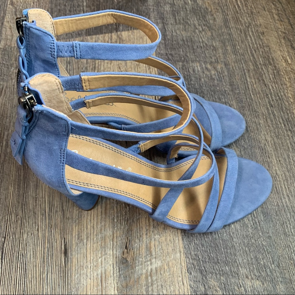 Splendid blue strappy sandals size 10